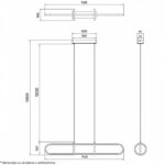 Visilica SOLEA 4 36W 3u1 - Slika 3
