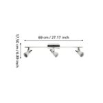 SPOT 97373 TRILLO EGLO 3XGU10 - Slika 2