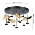 LED PLAFONJERA DRACERA 390411 EGLO 16,1W 3000K - Slika 5