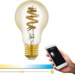 12578 EGLO FILAMENT LED SMART SIJALICA A60 5,5W 2200–6500 K (CCT)
