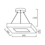 Visilica BLADE 45W 3u1 crna - Slika 5