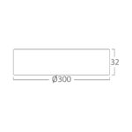 LED panel 24W nadgradni krug - Slika 5