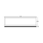 LED panel 50W 1200x300 nadgradni - Slika 4