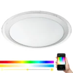 LED Plafonjera COMPETA-C - Eglo 33255 LED RGBW prigušiva stropna svetiljka 17W/230V 2700-6500K prečnik 43 cm