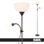 Podna Lampa VARESE Kafa 1xE27 + 1xE14