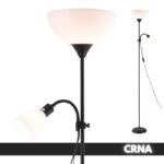 Podna Lampa VARESE Crna 1xE27 + 1xE14