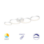 LED plafonjera NELA Bela – 60W RND, sa daljinskim - Slika 2