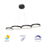 Visilica NELA 60W Crna