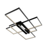 LED plafonjera NELA Crna – 80W SQR, sa daljinskim - Slika 5