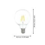 LED filament sijalica 110009 EGLO G95 E27 3.4W 2700K - Slika 2