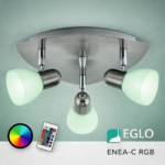 Plafonska lampa/Spot 75376 EGLO ENEA-C E14-LED-RGBW