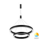 LED Visilica LINA 65W CRNA