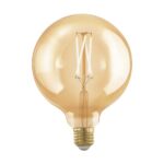 LED filament Amber dimabilna sijalica E27 G125 4W 1700K 11694 EGLO