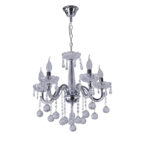 Kristal Luster 5R Kristal staklo+Hrom – Ø50cm