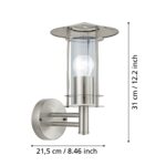Spoljna zidna lampa LISIO 30184 EGLO - Slika 3