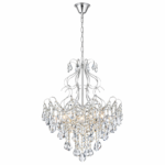 Kristal Luster 5R Kristal staklo+Hrom