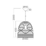 Visilica Ratan BV02-00033 - Slika 2