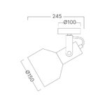 Zidna lampa metal BV05-00013 1xE27 - Slika 4