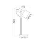 Stona lampa metal BV05-00014 1xE27 - Slika 4
