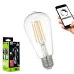 LED filament SMART sijalica dimabilna BLE E27 ST64 4W 2700K 11862 EGLO