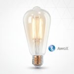 LED filament SMART sijalica dimabilna BLE E27 ST64 4W 2700K 11862 EGLO - Slika 3