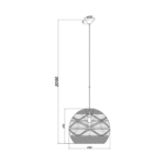 Visilica Ratan BV02-00031 - Slika 2