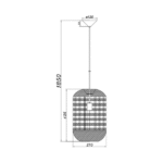 Visilica Ratan BV02-00034 - Slika 2