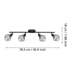Plafonska lampa ZAPATA 1 32767 EGLO - Slika 3