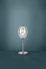 Stona lampa ESTANYS 39568 EGLO nikl-crna sa staklenim abažurom - Slika 2