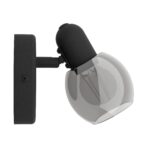 Spot POLLICA 98624 EGLO E14 crno-prozirni - Slika 2