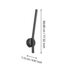 Zidna LED lampa TAPARITA 900681 EGLO – spoljašnja IP55 crna - Slika 3