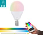 LED Sijalica 11672 EGLO – LED E14 RGB+TW SMART 2700–6500K