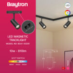 Magnetni LED reflektor 10W, 3u1 - Slika 2