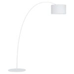 Podna lampa LESQUERDE 79893 EGLO – moderna E27 bela