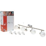 Spot COMBA 32928 EGLO – 4xE14 LED, 3-step dimming, satenski nikl