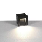 NOWODVORSKI 6907 STEP LED BLACK IP44 Ugradna zidna svetiljka