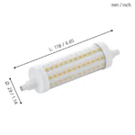 LED Sijalica R7S 118mm 12W 2700K dimabilna 11833 EGLO - Slika 2