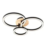 Plafonjera ROG 780243 EGLO  – LED 21W, 4000K, drvo / crna - Slika 3