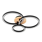 Plafonjera ROG 780243 EGLO  – LED 21W, 4000K, drvo / crna
