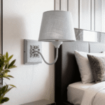 LED zidna lampa LARACHE 2 43239 EGLO E14 sivo-patina drvo - Slika 2