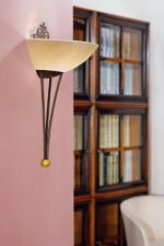 Zidna lampa MESTRE 86715 EGLO E27 starinsko braon zlato - Slika 2