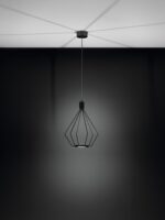 LED visilica CADOS 39321 EGLO 3000K crna - Slika 2