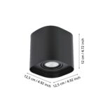 LED plafonjera CAMINALES-Z 99673 EGLO smart RGB CCT GU10 - Slika 2