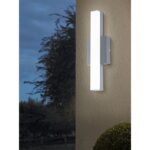 Spoljna zidna lampa ACATE 94845 EGLO – LED 3000K, IP44, srebrna - Slika 2