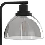 Podna lampa BELESER 98387 EGLO – E27, crna, dimljeno staklo - Slika 2