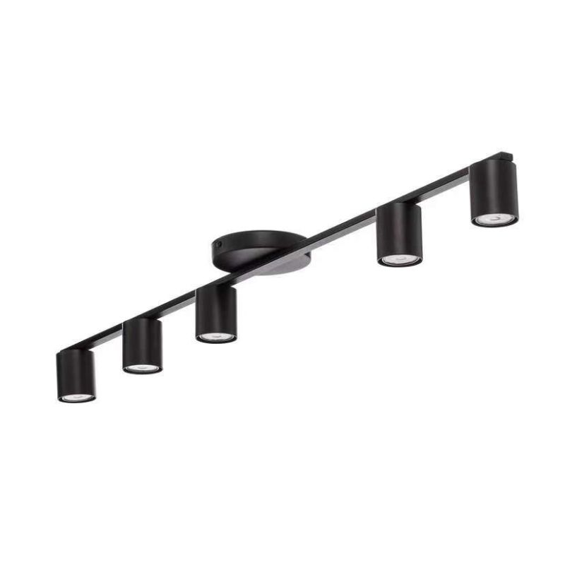 816-014287 Luster plafonjera RAFA 5xGU10 crna – plafonska spot lampa - Slika 1