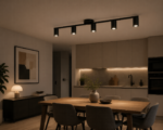 Luster plafonjera RAFA 5xGU10 crna – plafonska spot lampa - Slika 2