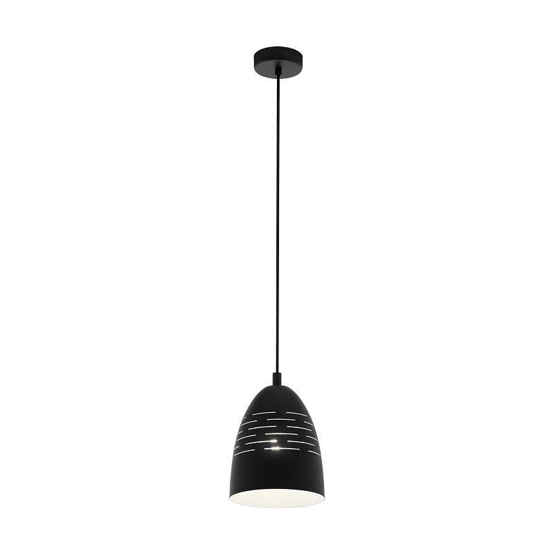 M64 Visilica CAMASTRA 98073 EGLO – E27, crno-bela, moderna - Slika 1