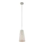 Visilica DONADO 96465 EGLO – E27, satenski nikl, bela