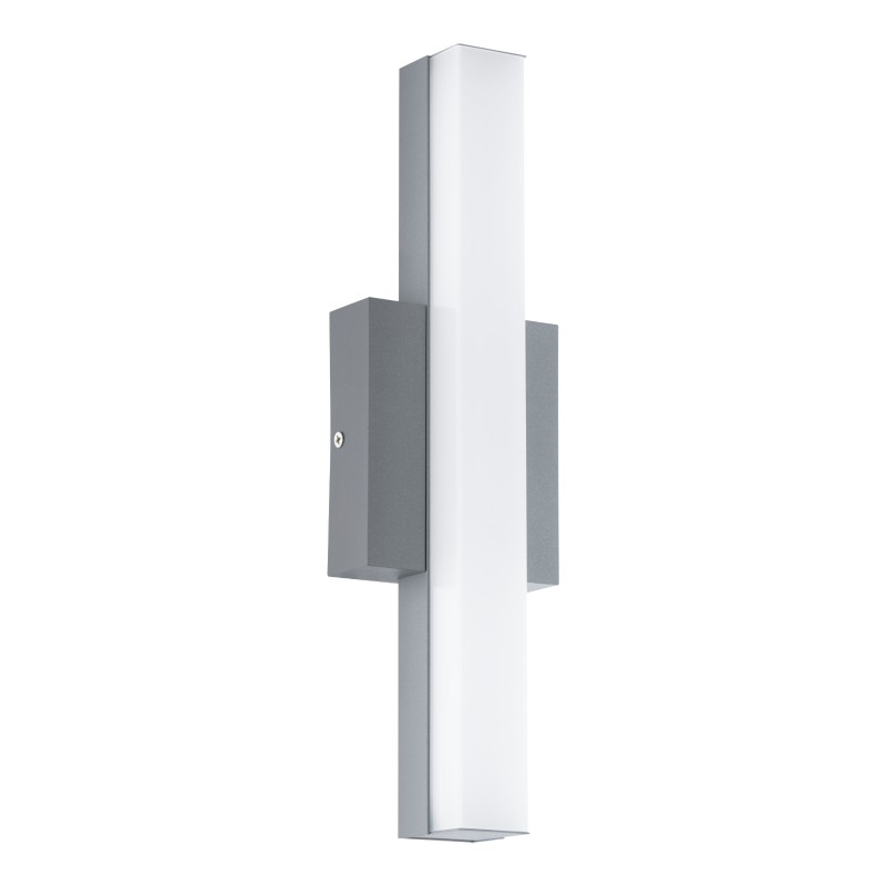 led-zidna-lampa-acate-94845 Spoljna zidna lampa ACATE 94845 EGLO – LED 3000K, IP44, srebrna - Slika 1